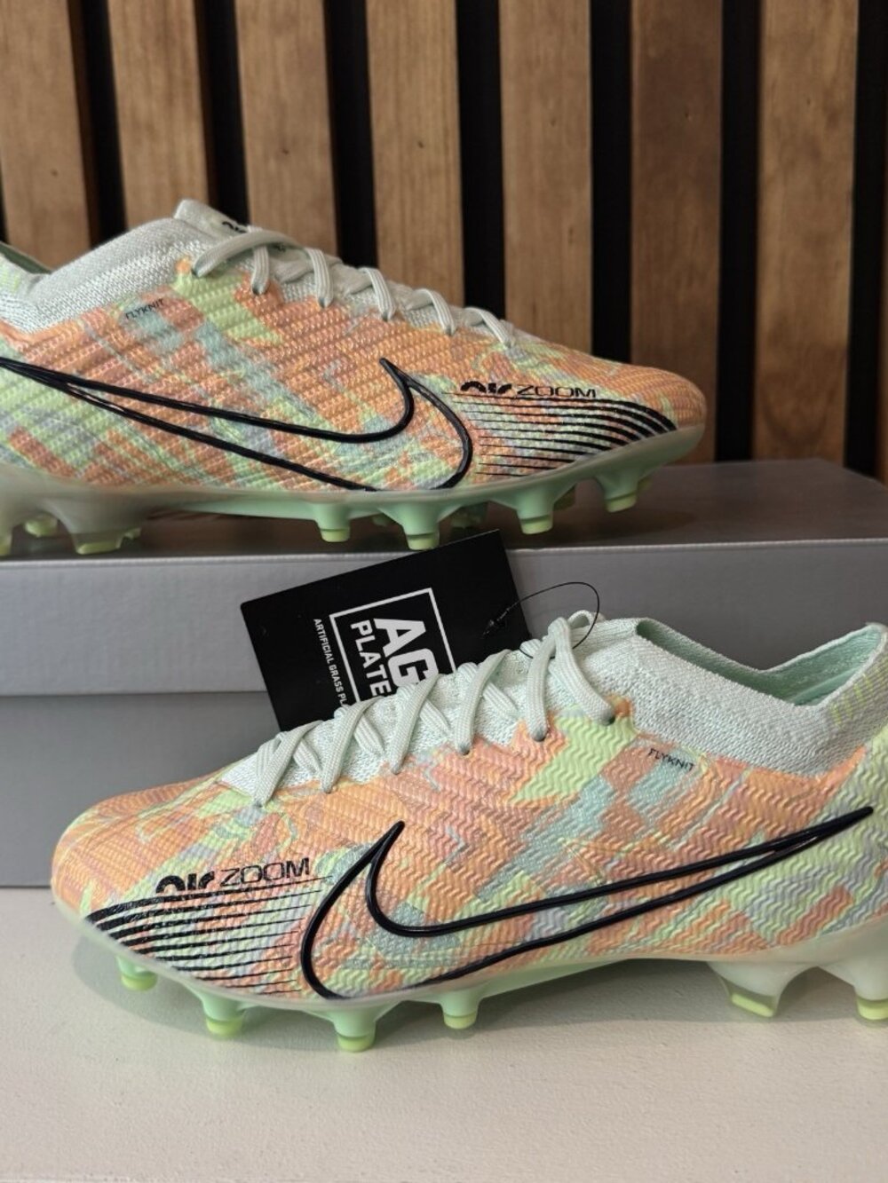 Nike Zoom Vapor 15 Elite AG BOSNIA PE DJ5167-344  Women Size 7 / Mens Size 5.5